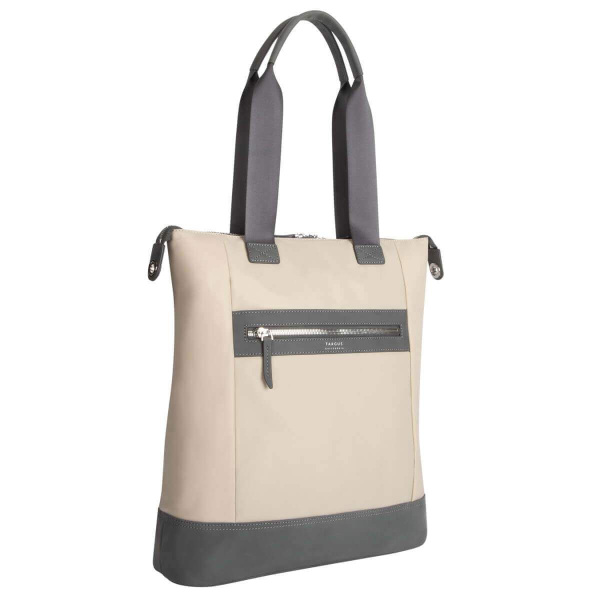 Targus 15-inch Newport North-South Tote (Tan) Totes Ruskea | 80LFKTSPZ