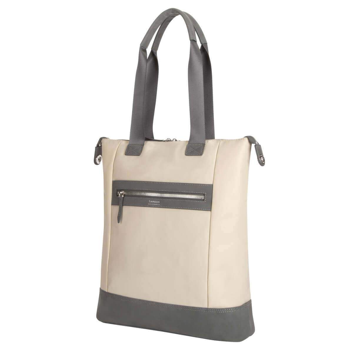 Targus 15-inch Newport North-South Tote (Tan) Totes Ruskea | 80LFKTSPZ